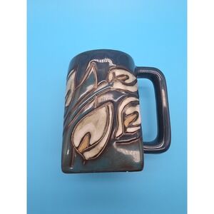 Calla Lilly Coffee Tea Cup Mug By MARA Mexico